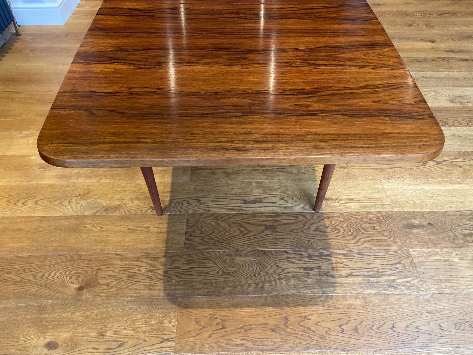 Robert Heritage For Archie Shine Rosewood Extending Mid Century Dining Table photo vintage