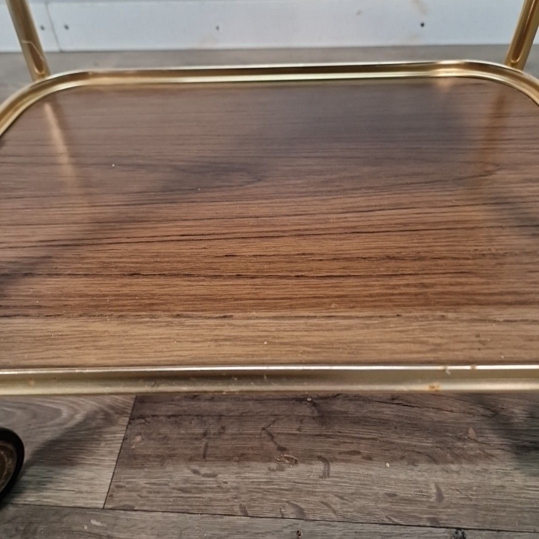 Vintage Tea Trolley Drinks Cocktail Hostess Cart Mid Century Modern Retro Mcm photo buy