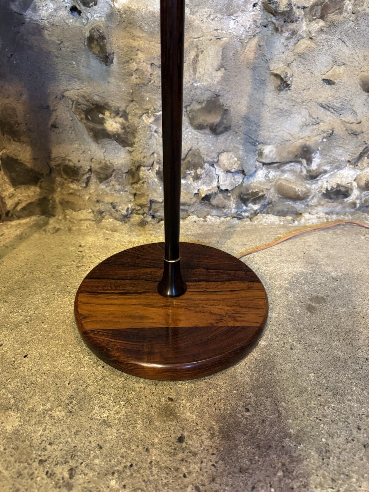 🚛 Vintage Mid Century Rosewood Danish/Scandinavian Floor Standard Lamp Retro photo furniture