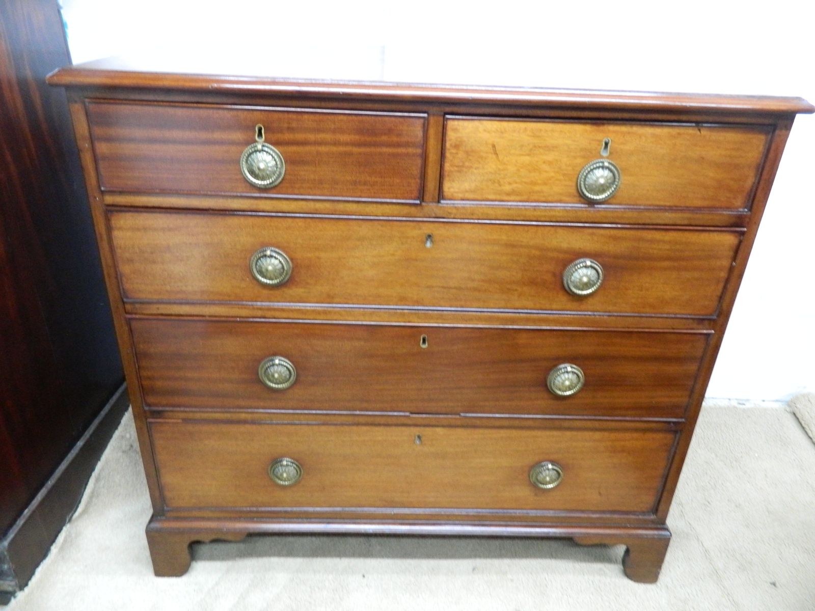 Edwardian Mahogany Chest Of Drawers