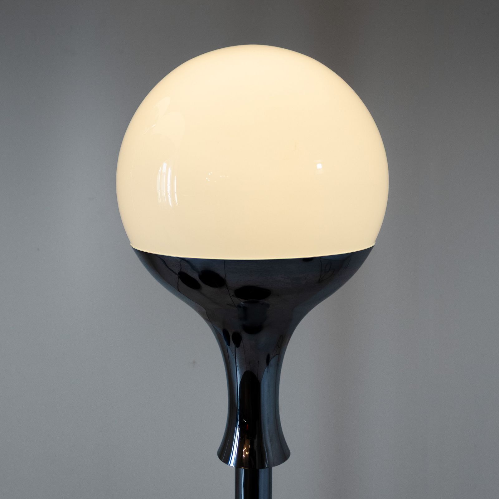 Set Of Three Vintage Floor Lamps, Italian Design In The Style Of Artemide, 1970s photo vinterior