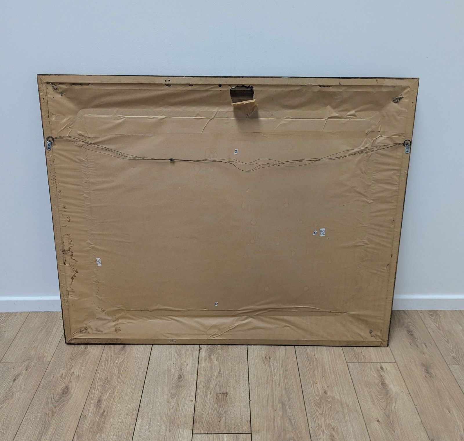 19th Century Style Gilt & Lacquered Bevelled Mirror Delivery Available 0163 photo furniture