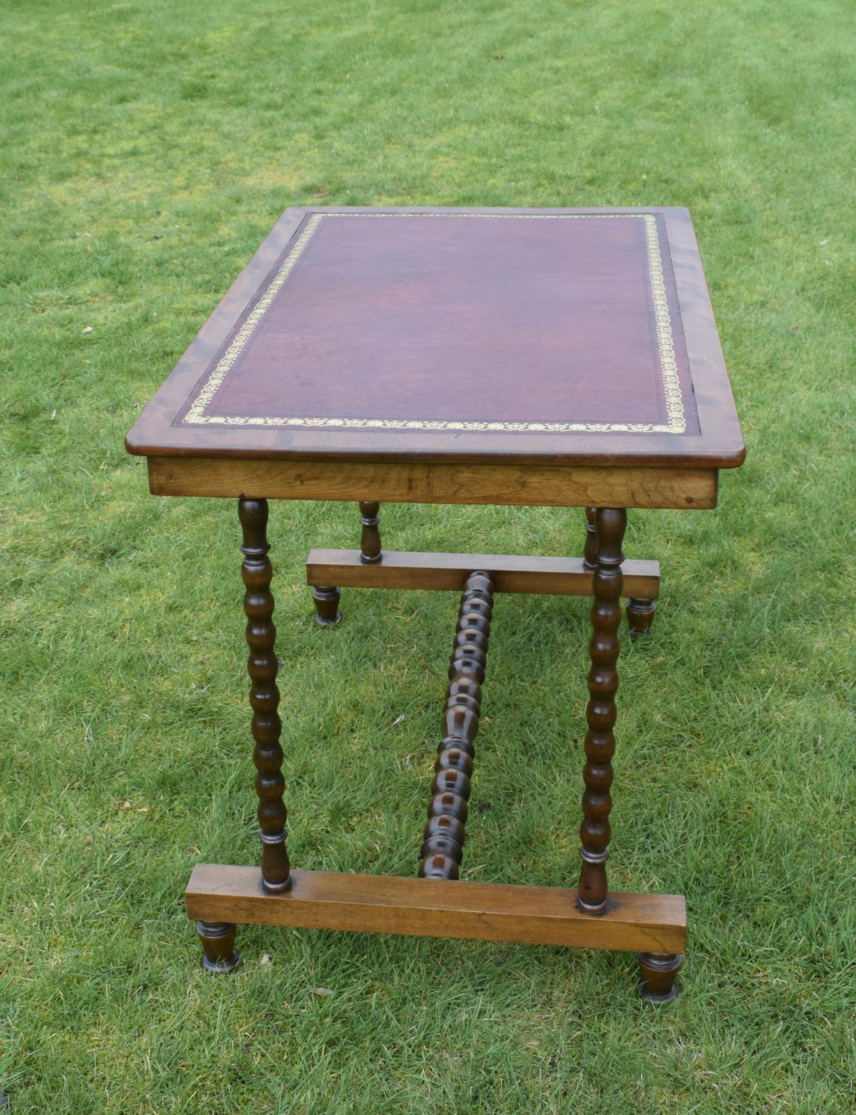 Late Victorian Mahogany Writing Table photo for sale