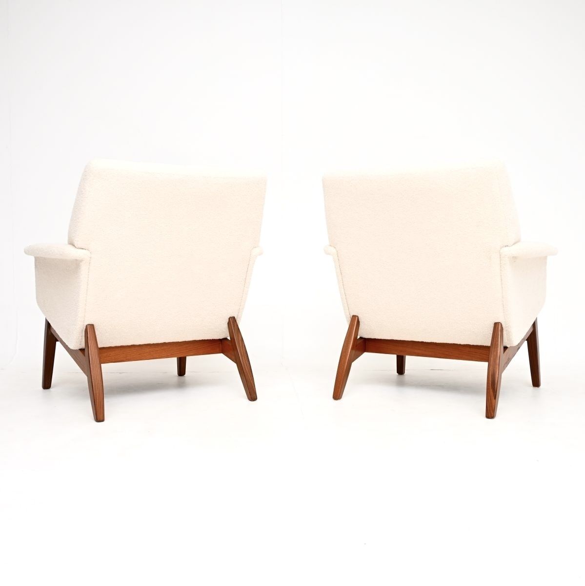 Pair Of Danish Vintage Teak Armchairs photo vinterior
