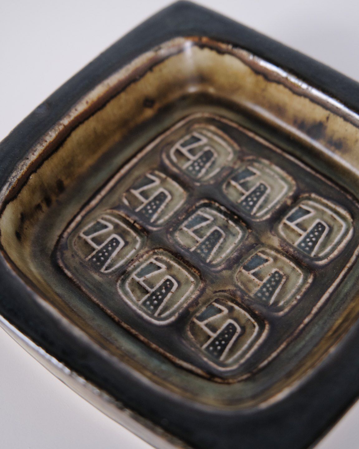 Stoneware Bowl / Ashtray   Royal Copenhagen   Model 21872   Designer Jørgen Mogensen photo 104.0