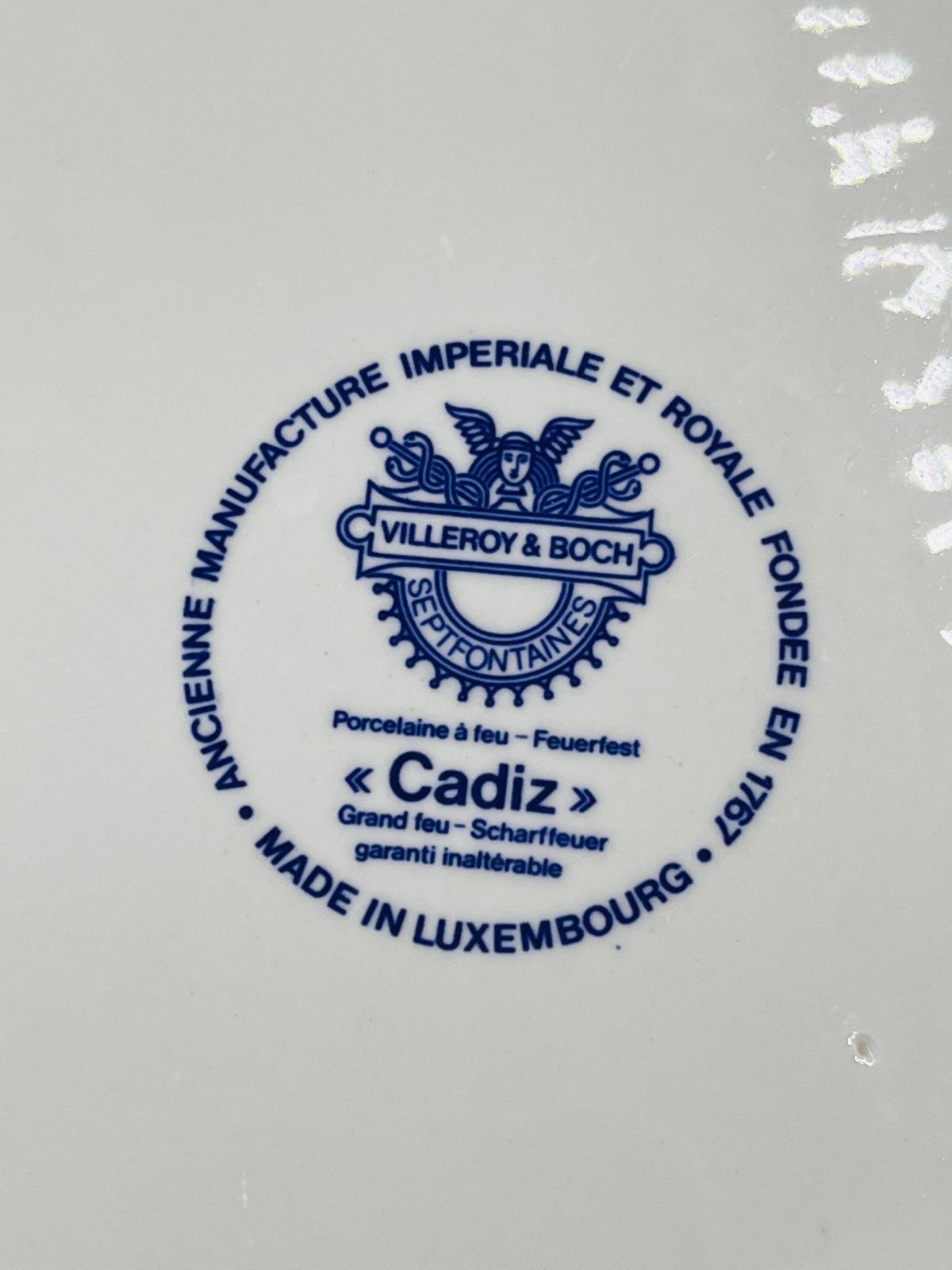 Cadiz Villeroy & Boch Lunchservies photo for sale