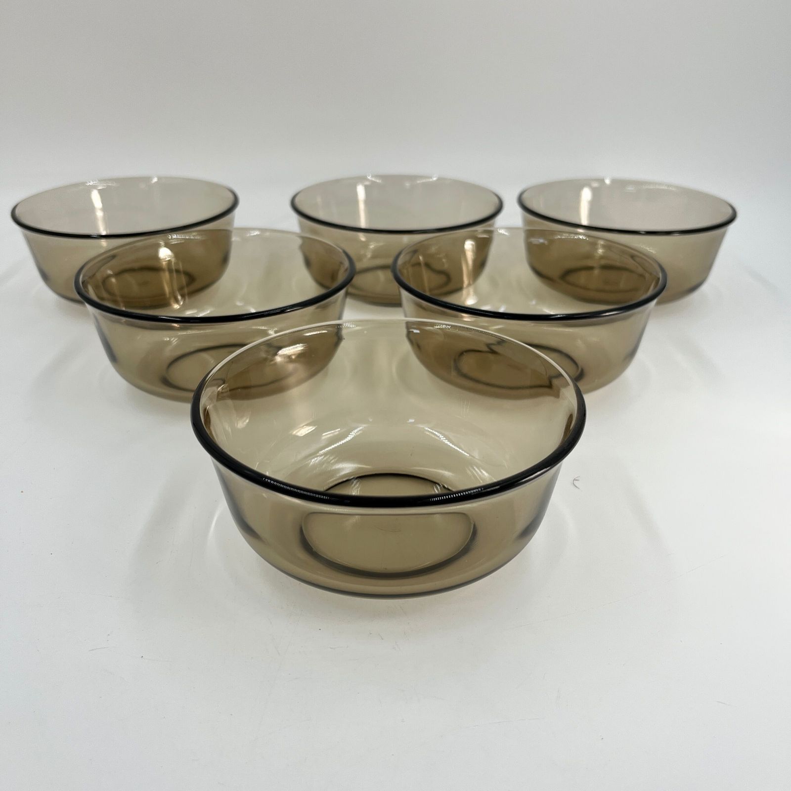 photo vinterior Arcopal Rookglas Set, Jaren 1970