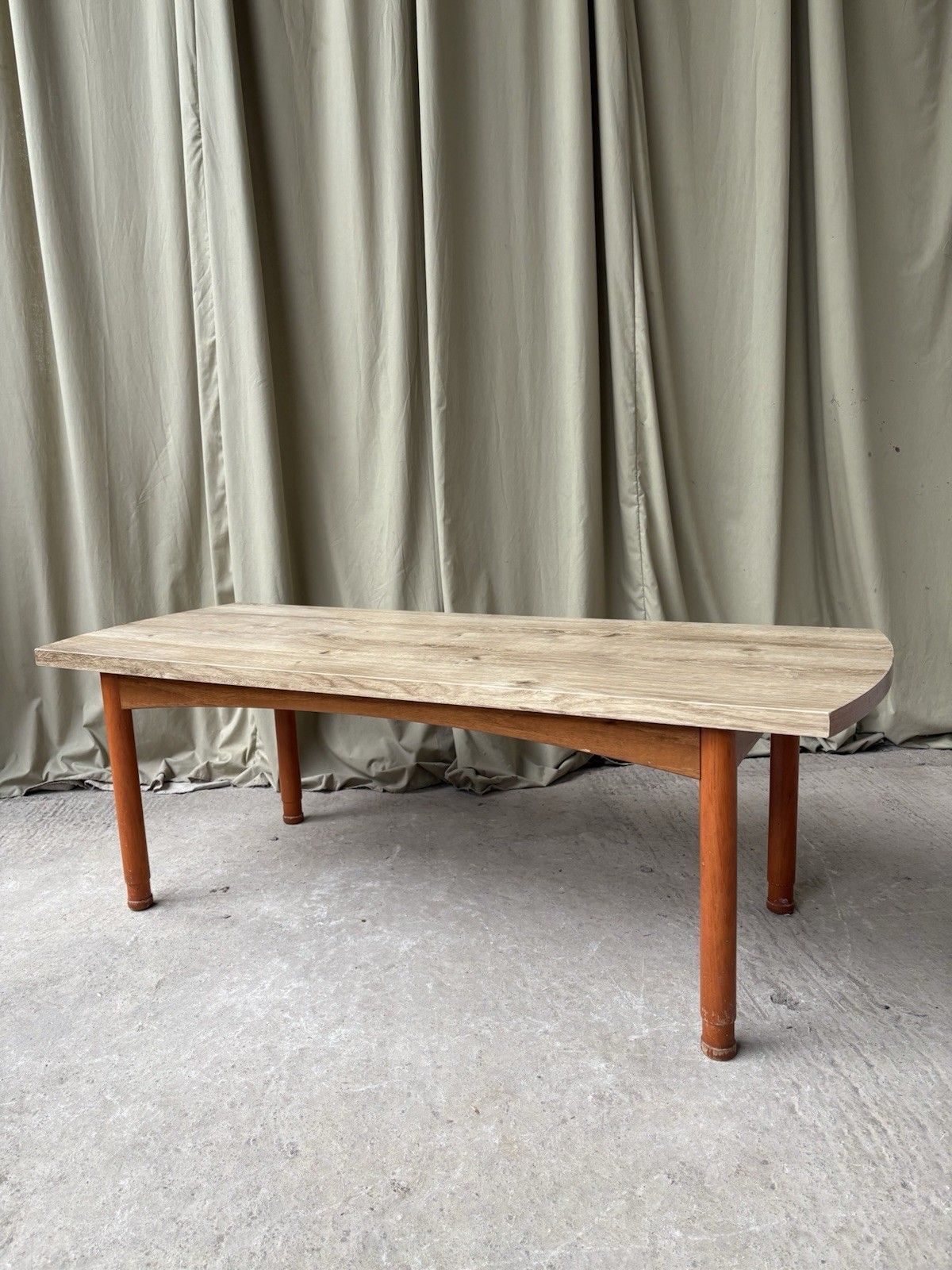 Vtg Mid Century Coffee Table Scandi Danish Retro R1112 photo vintage