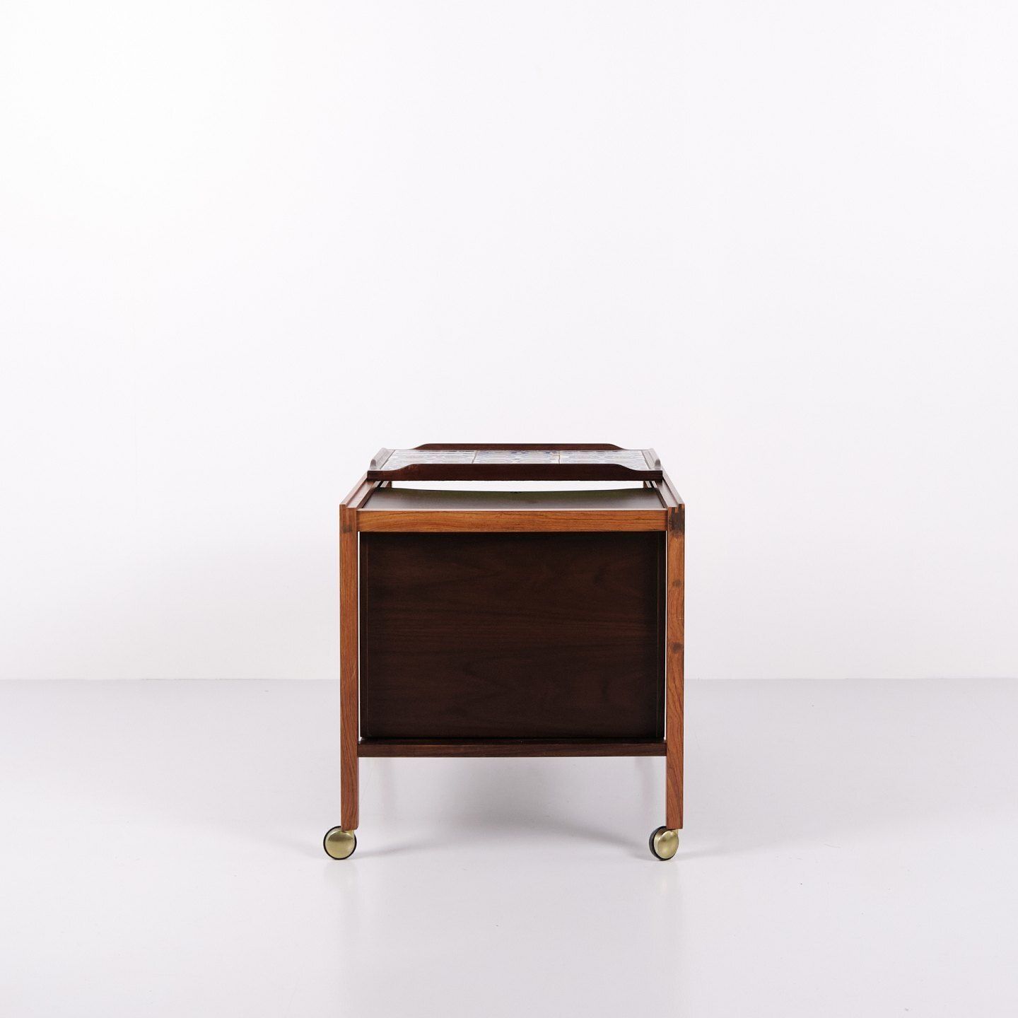 Bar Cart By Severin Hansen In Rosewood With Royal Tiles From The 1960s photo furniture