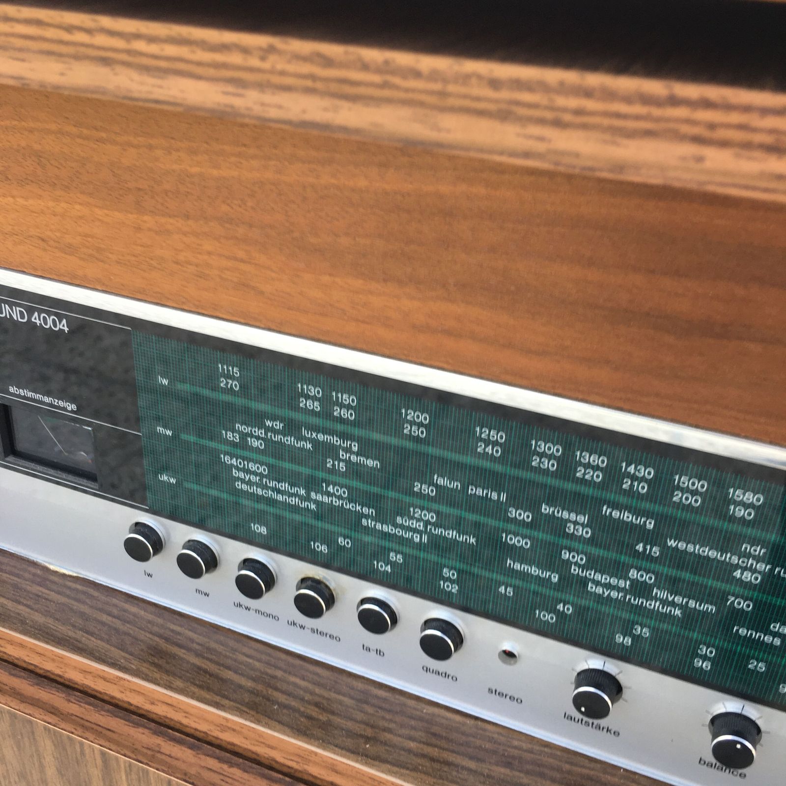 Furniture Radio Hi Fi Cabinet And Functional Record Player photo