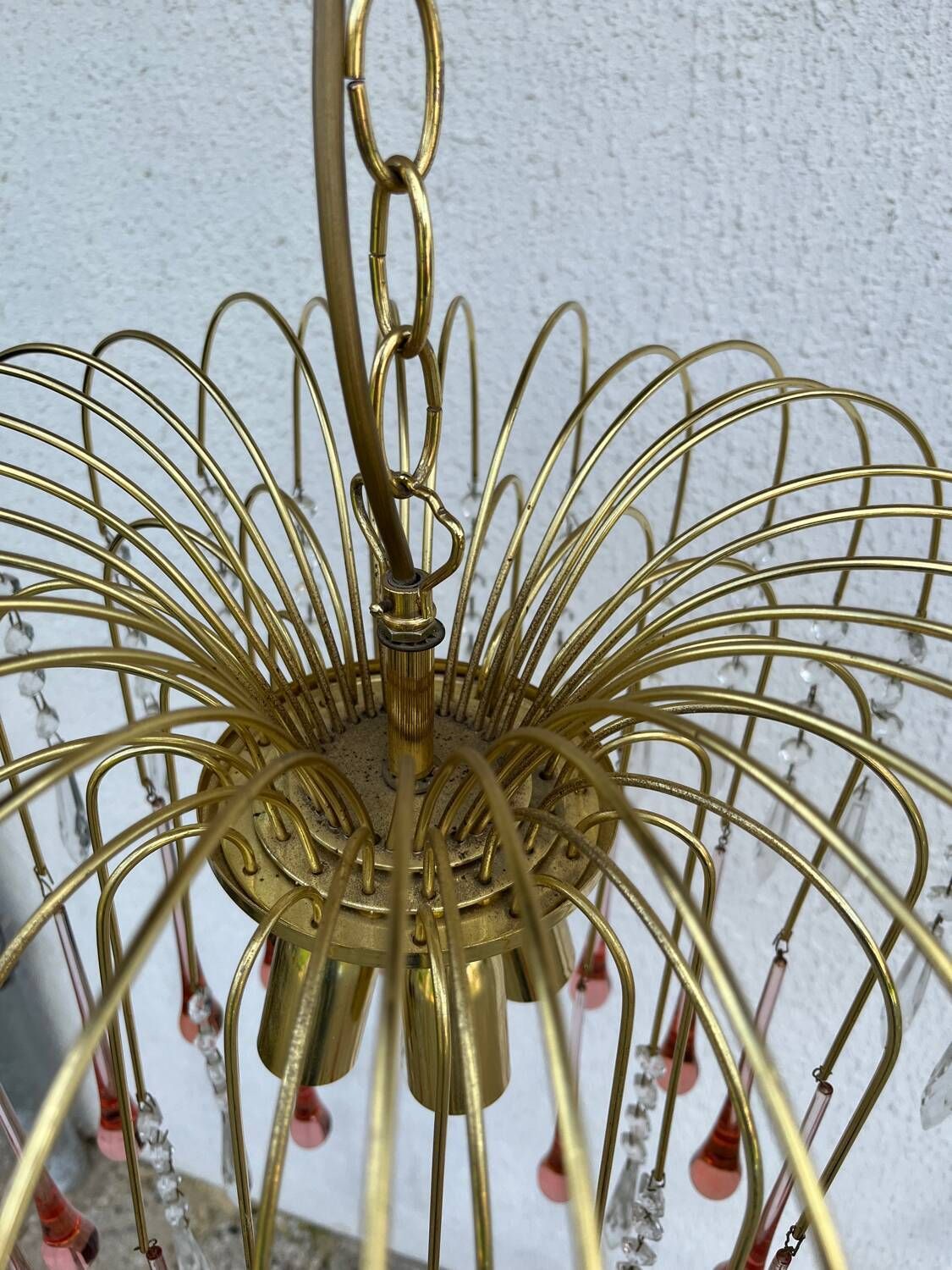 259.0 Murano Glazen Wandkroonluchter photo