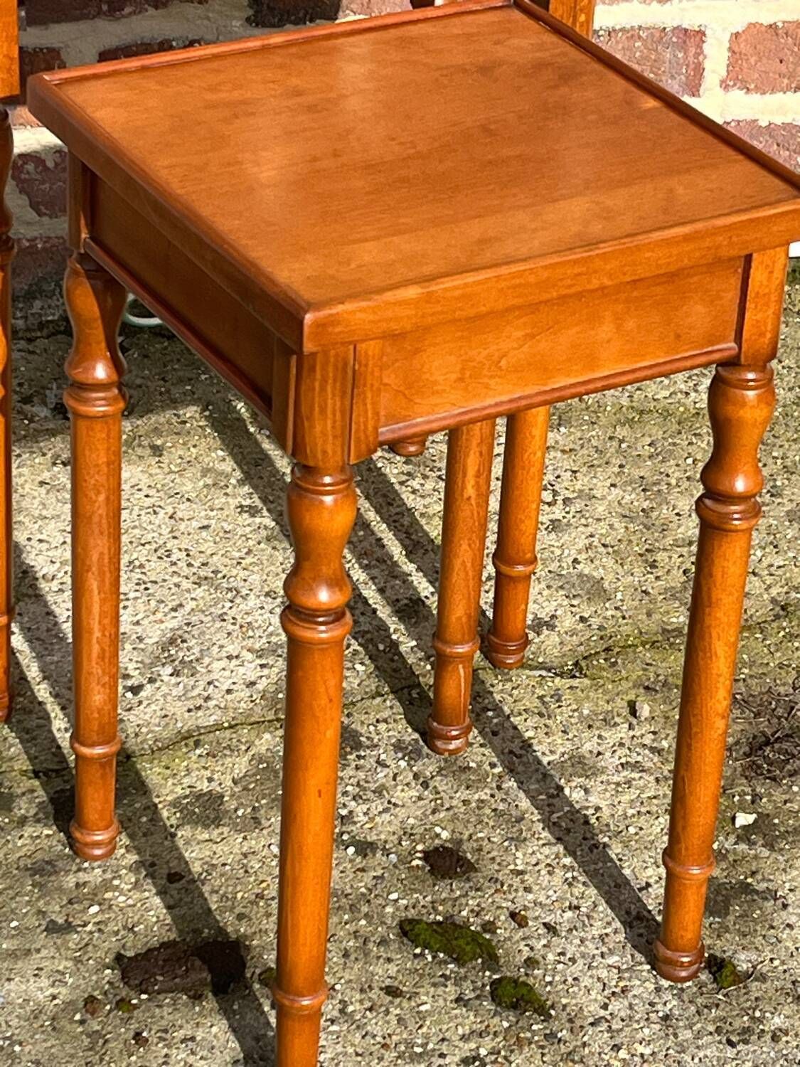 Set Of Two Nesting Tables, By Louis Philippe photo for sale