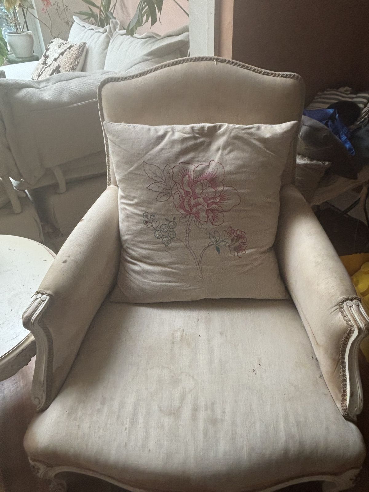 Pair Of Vintage French Armchairs photo furniture
