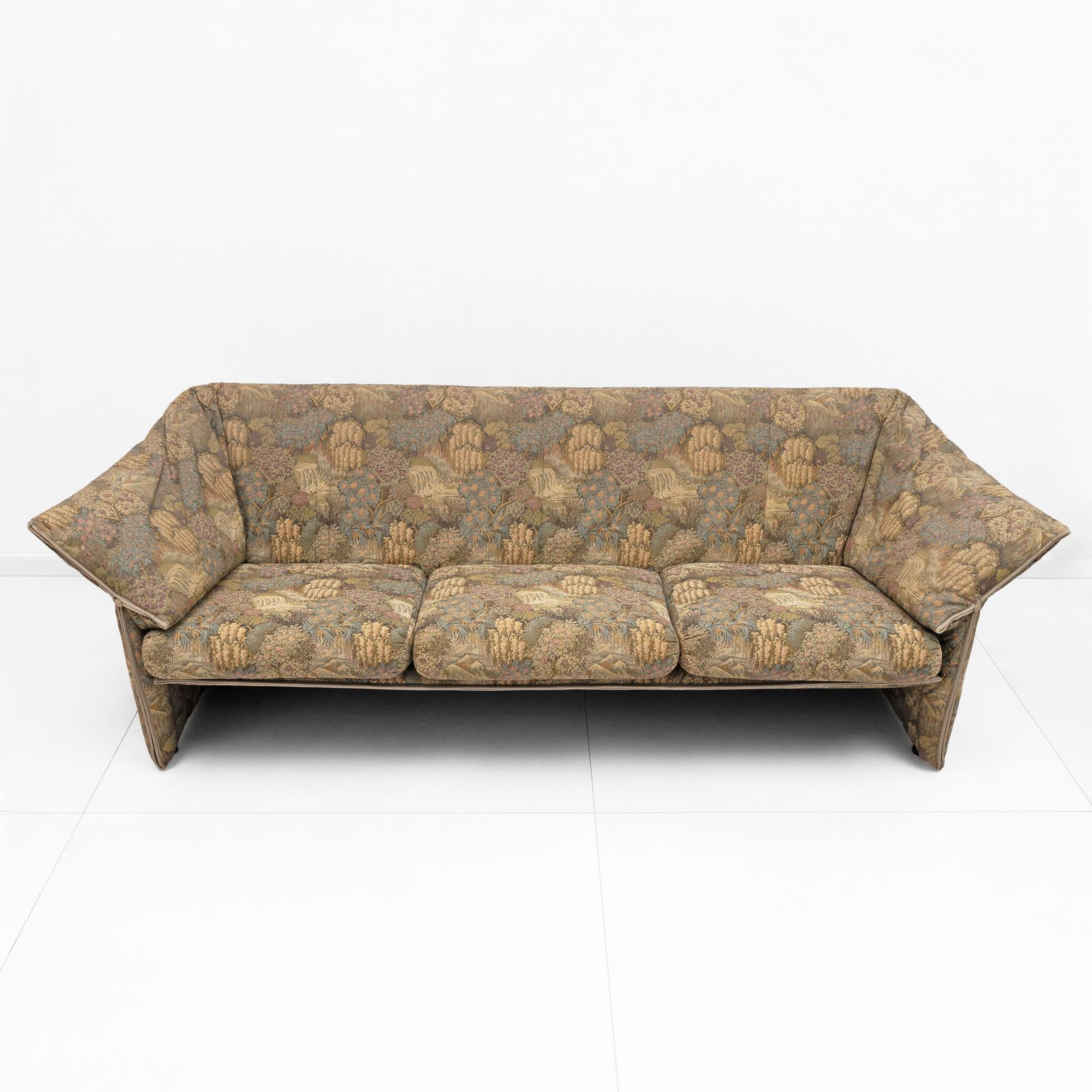 Jacquard Fabric Sofa, Mario Bellini, "Le Stelle" B&B Italia, 1970 photo for sale