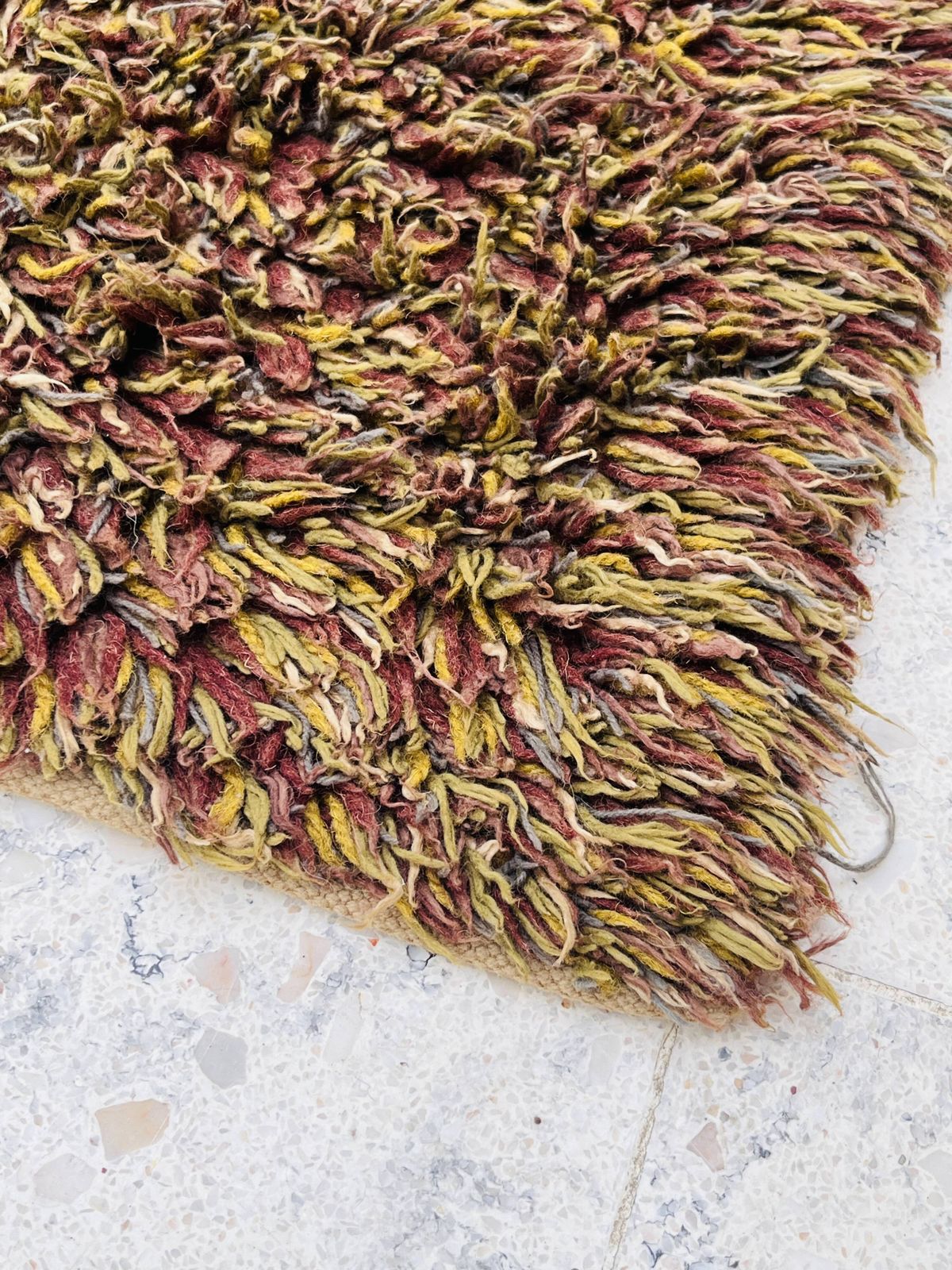 Vintage Shaggy Rug photo furniture