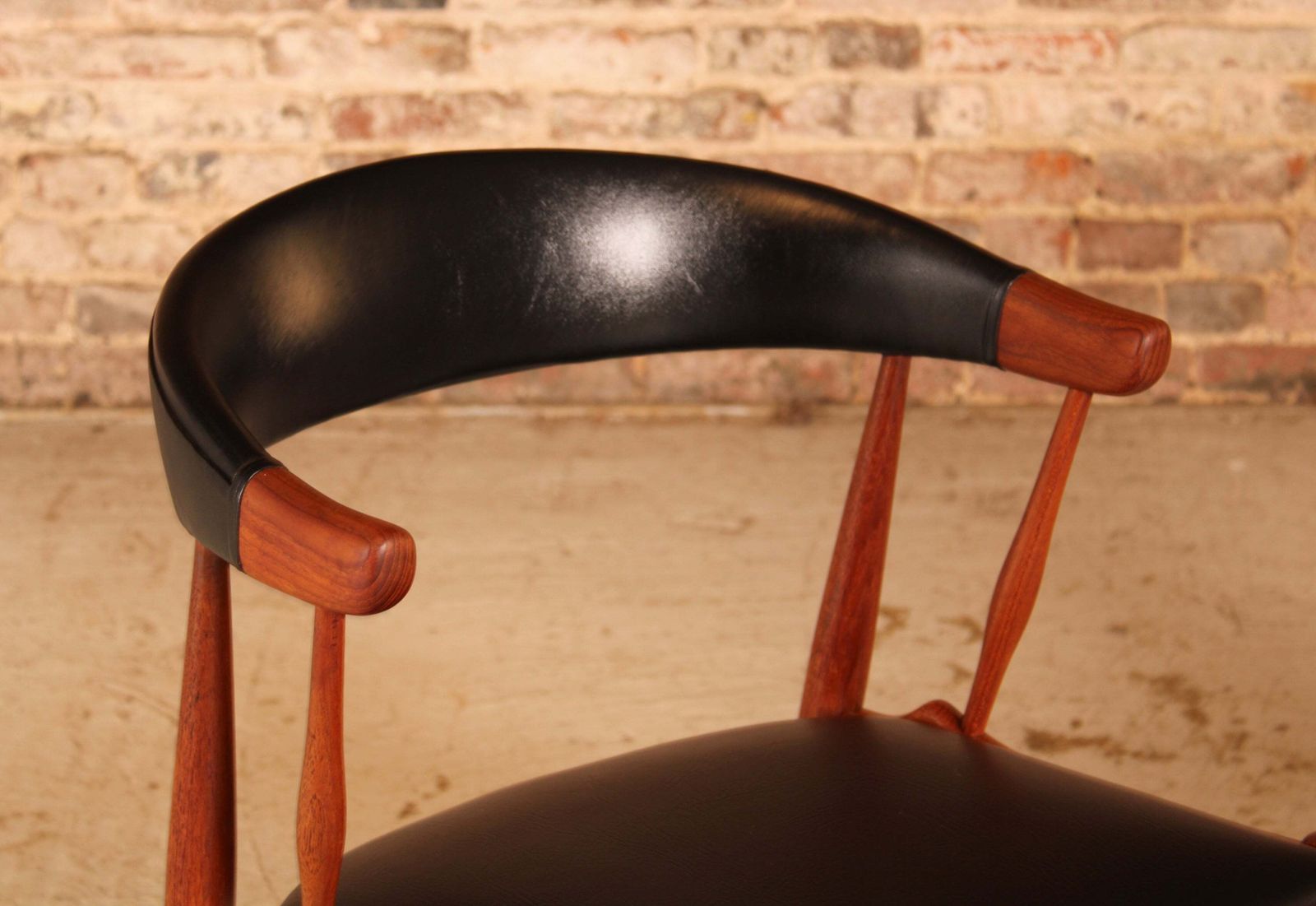 Set Of 4 Danish Mid Century Model Ba113 Teak Dining Chairs/Armchairs Designed By Johannes Andersen For Brdr Andersen, Circa 1960s photo 2200.0