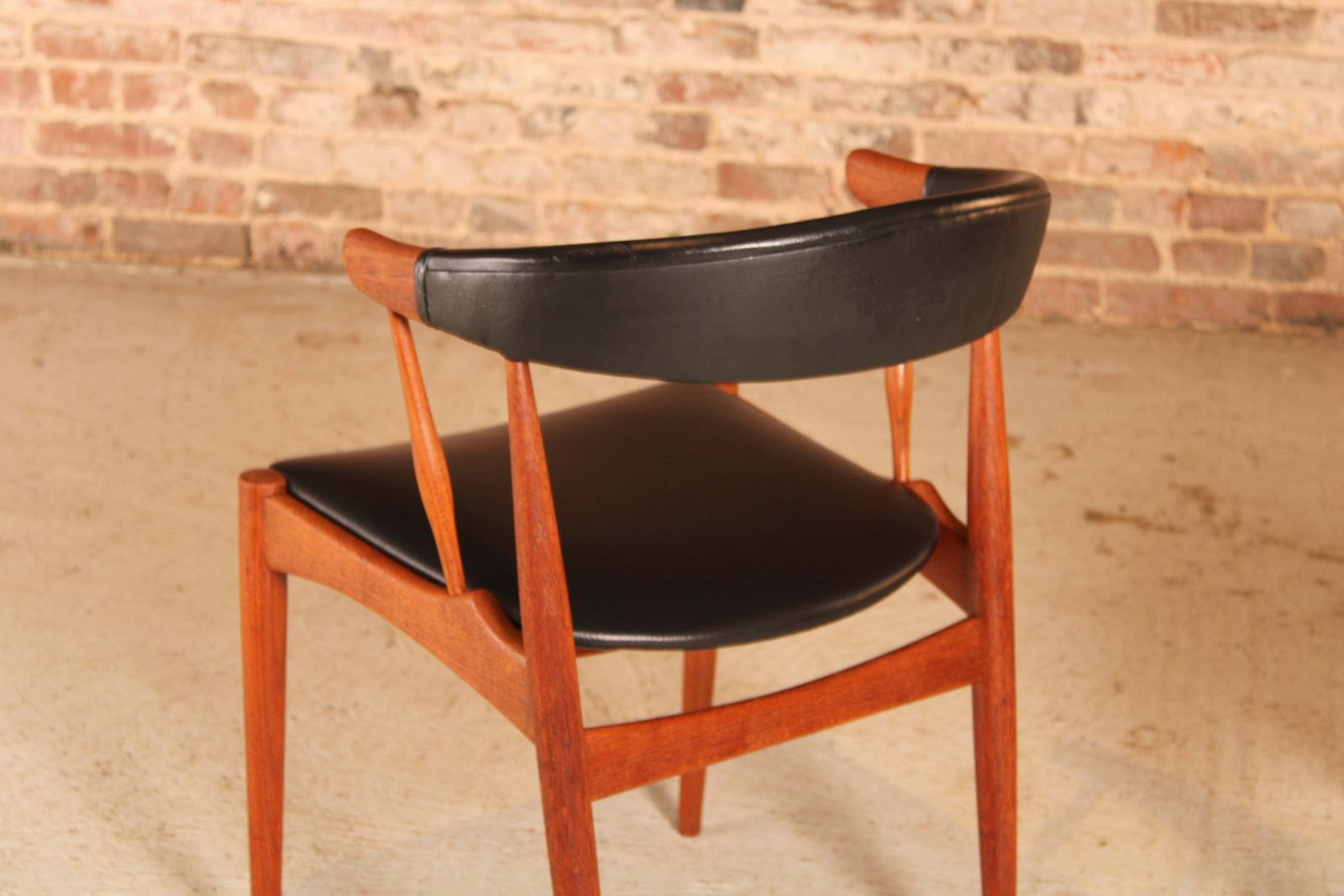 2200.0 Set Of 4 Danish Mid Century Model Ba113 Teak Dining Chairs/Armchairs Designed By Johannes Andersen For Brdr Andersen, Circa 1960s photo