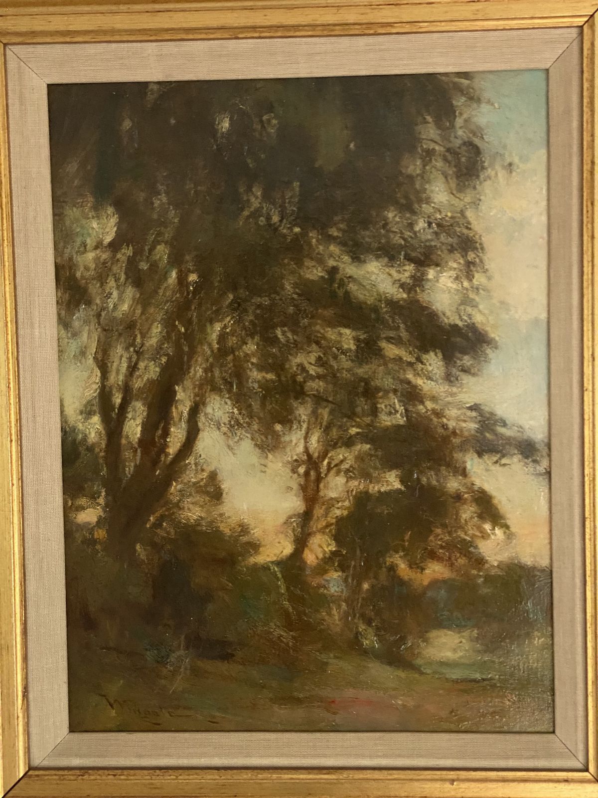 photo vinterior Sir James Lawton Wingate R.S.A Scottish Artist
