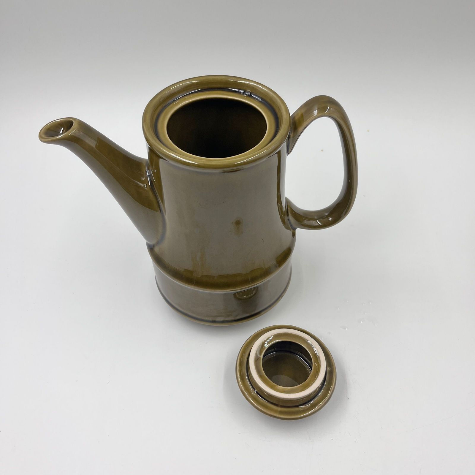 Olijfgroen Vintage Koffieservies photo buy