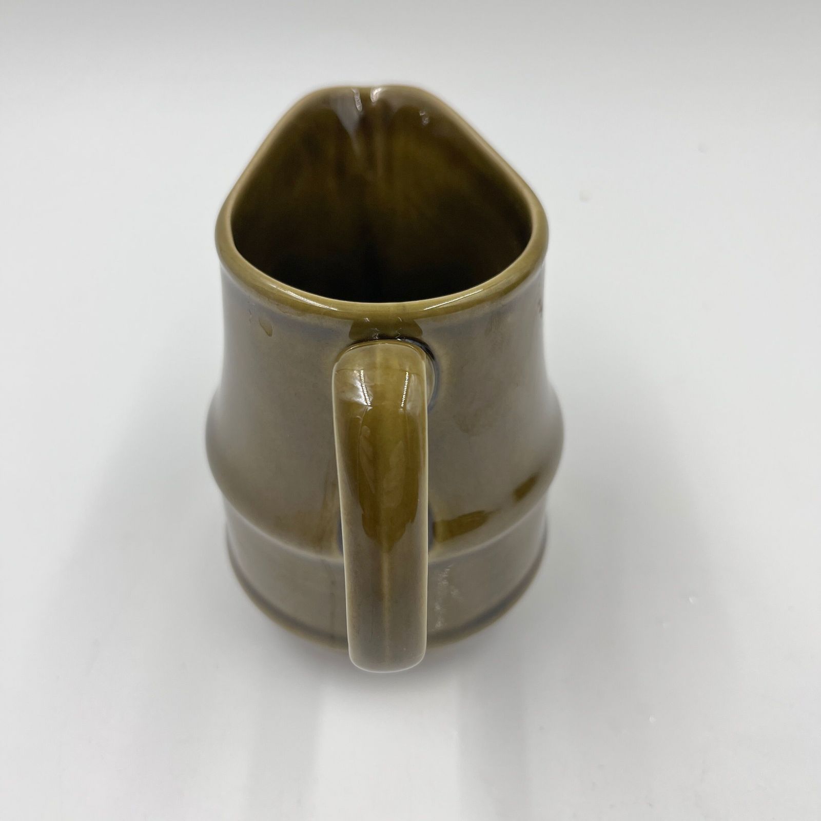 86.0 Olijfgroen Vintage Koffieservies photo