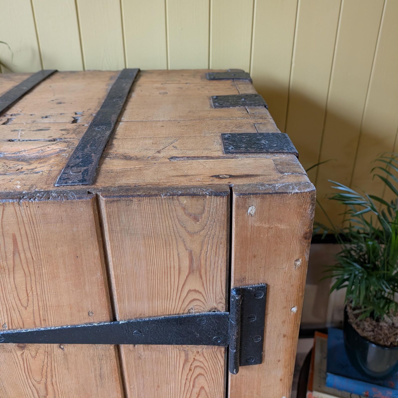 photo furniture Rustic Victorian Pine Cupboard