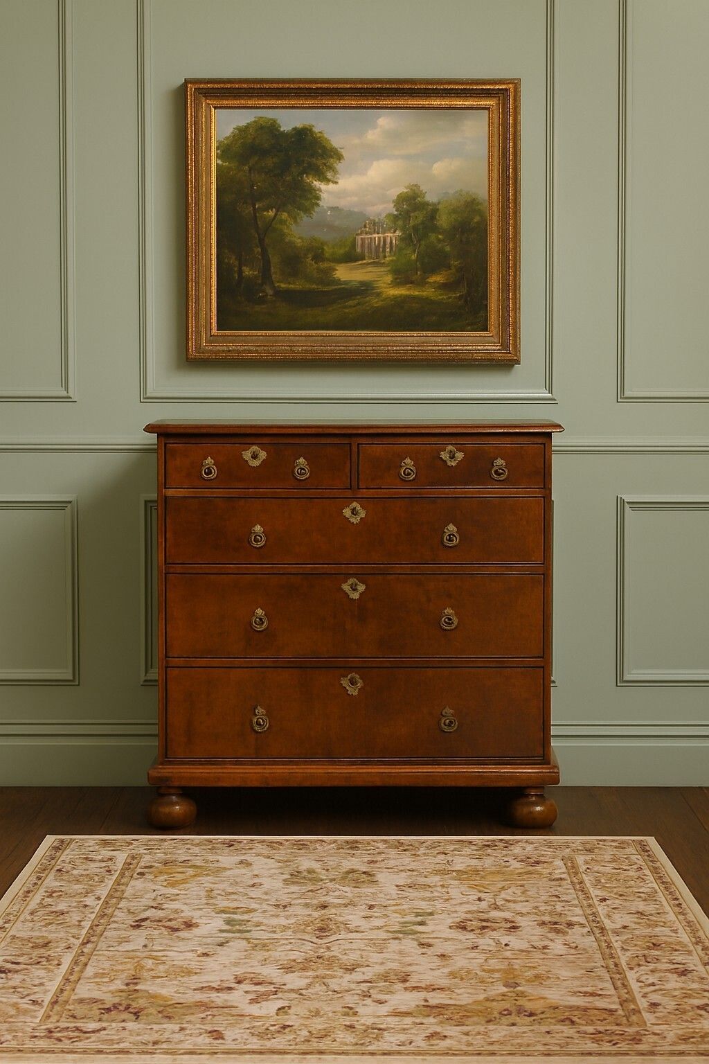 photo for sale William And Mary  Walnut  Chest Of Drawers C1690