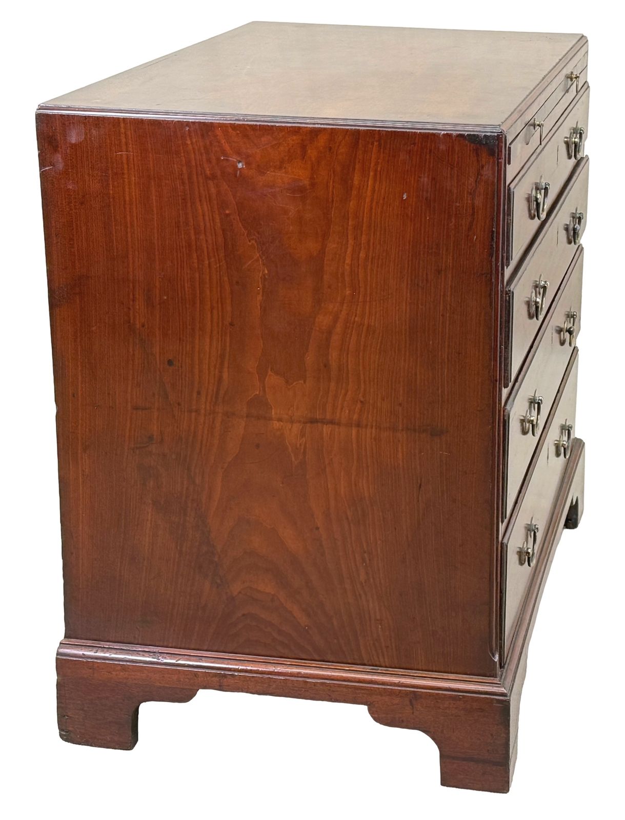 18th Century Georgian Mahogany Chest With A Slide (England, Circa 1750) photo furniture