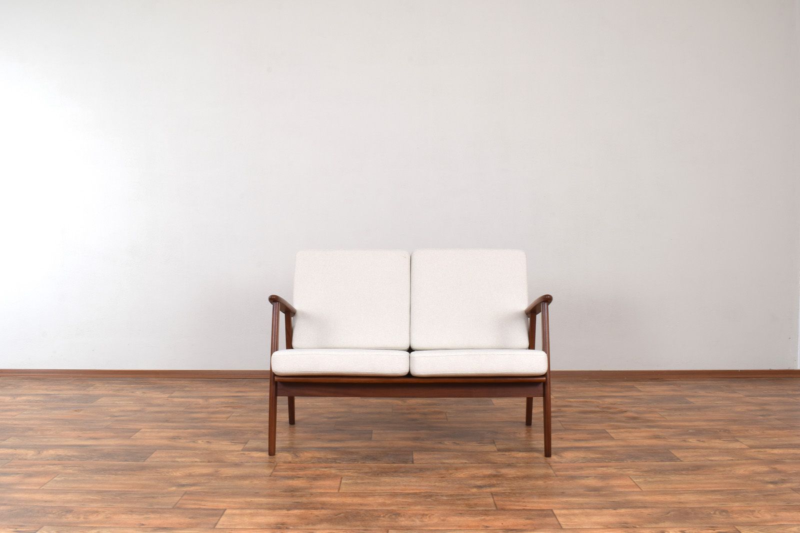 Mid Century Danish Teak Two Seater Sofa, 1960s. photo for sale