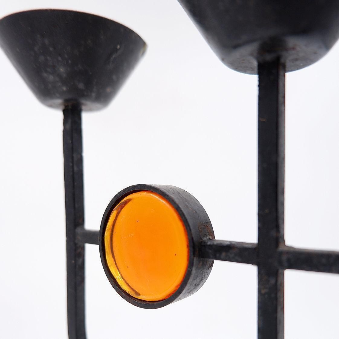photo furniture Swedish Candleholder By Erik Hoglund And Hubbard Ander, 1960s