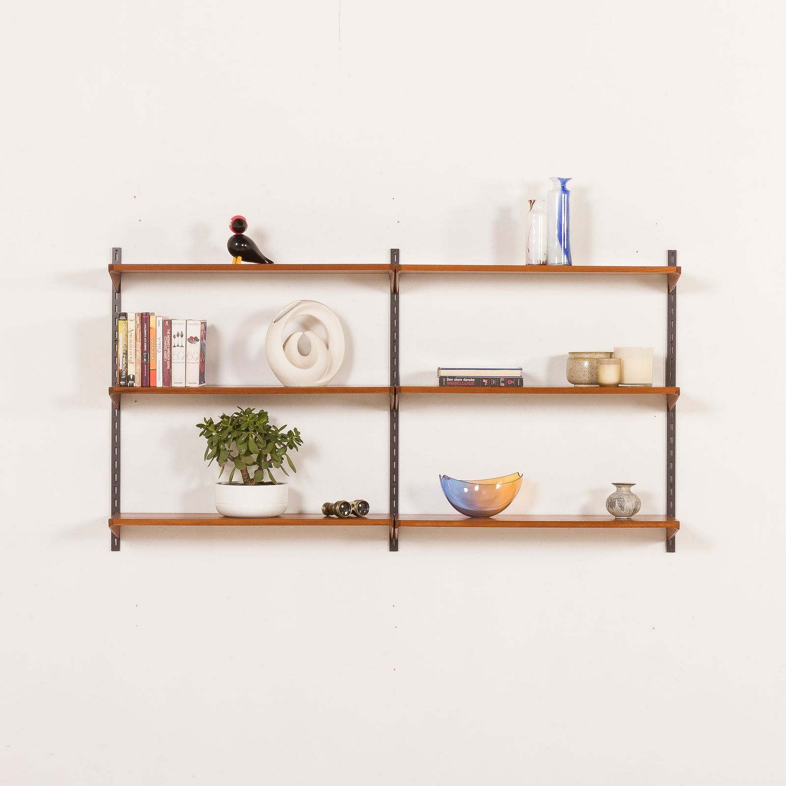 Kai Kristiansen Teak Shelving Unit, Fm Møbler, 1960s photo furniture