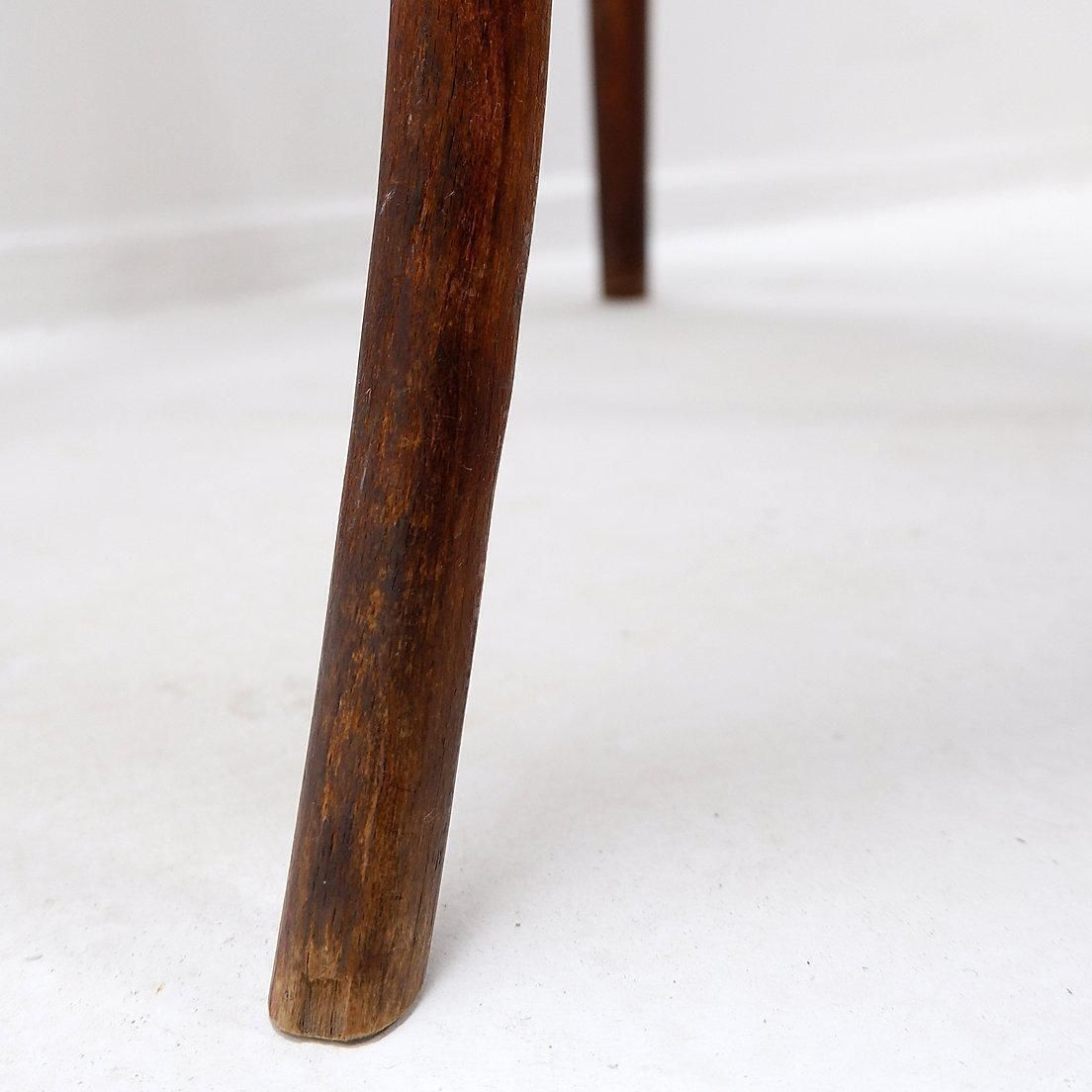 Thonet Style Bentwood Chair, Stained Beech, Art Deco, 1950s Design photo buy