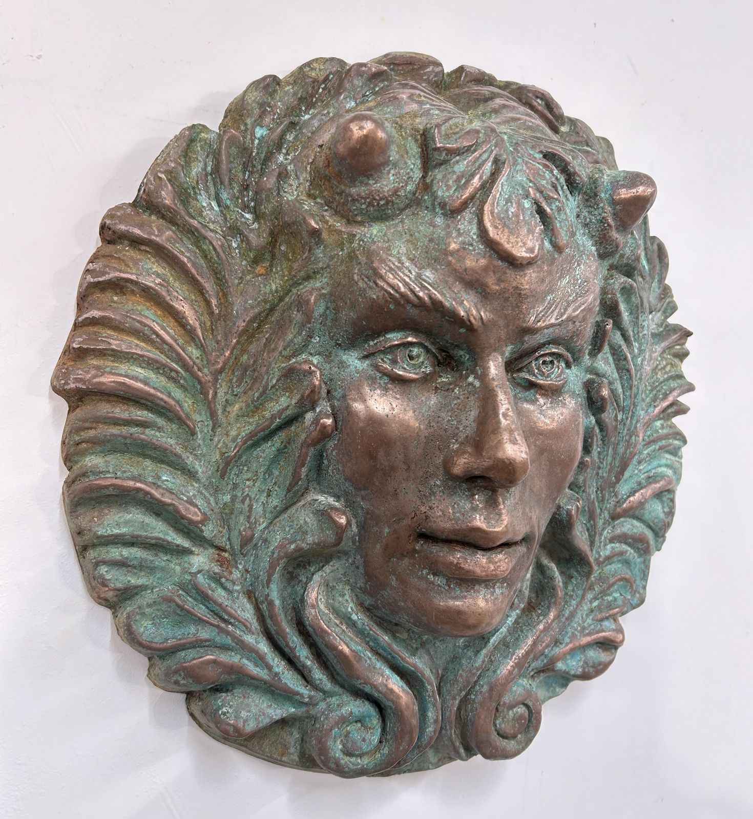 Copper Patina Green Goddess, 21st Century photo vinterior