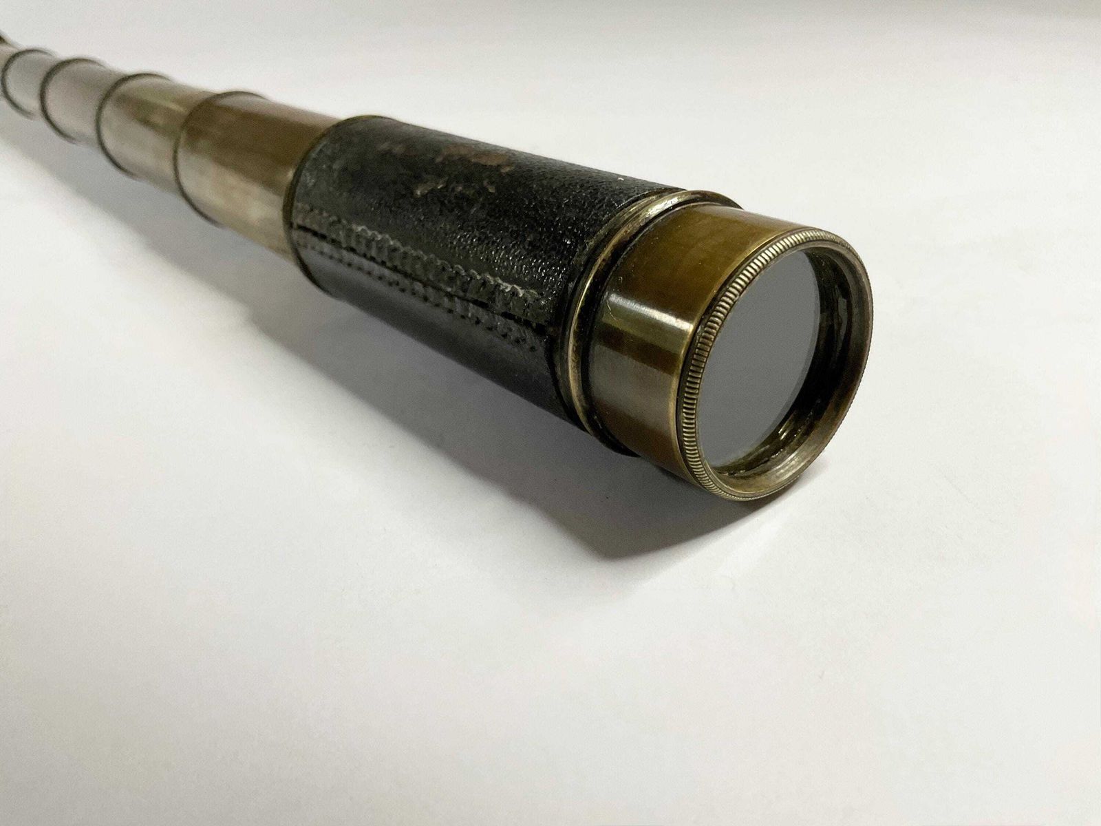 Antique Victorian 6 Draw "The Naturalist" Pocket Telescope – J.H. Steward, London – C. 1880 photo buy