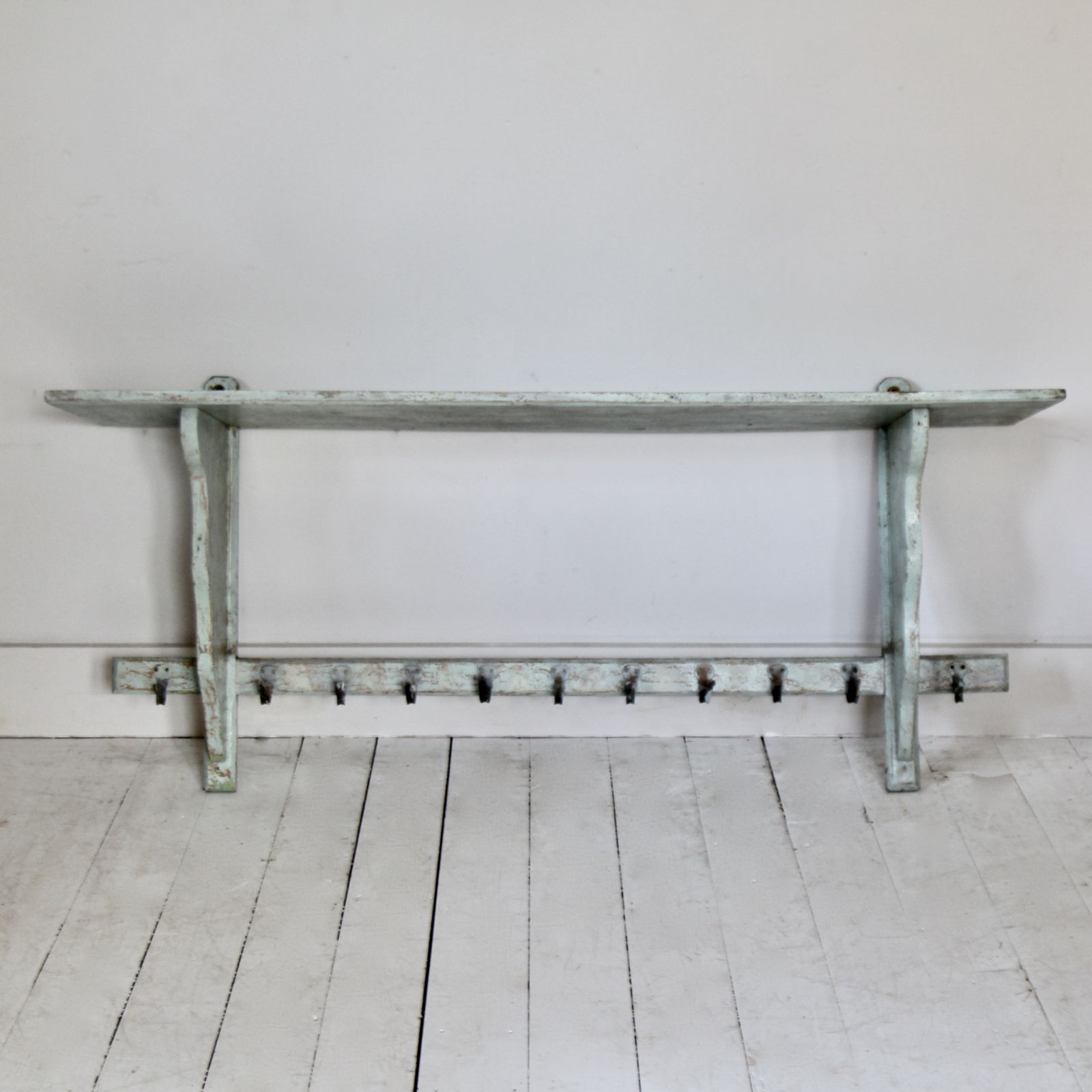 260.0 Late 19th Century French Hanging Shelf Rack photo