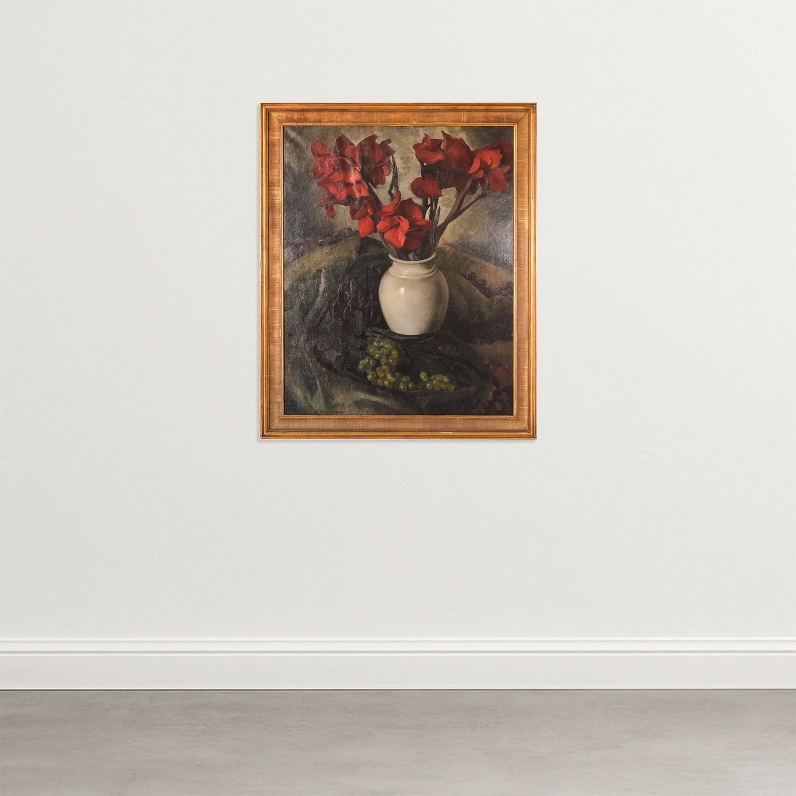 Luis Mutané   Still Life With Gladioli photo furniture