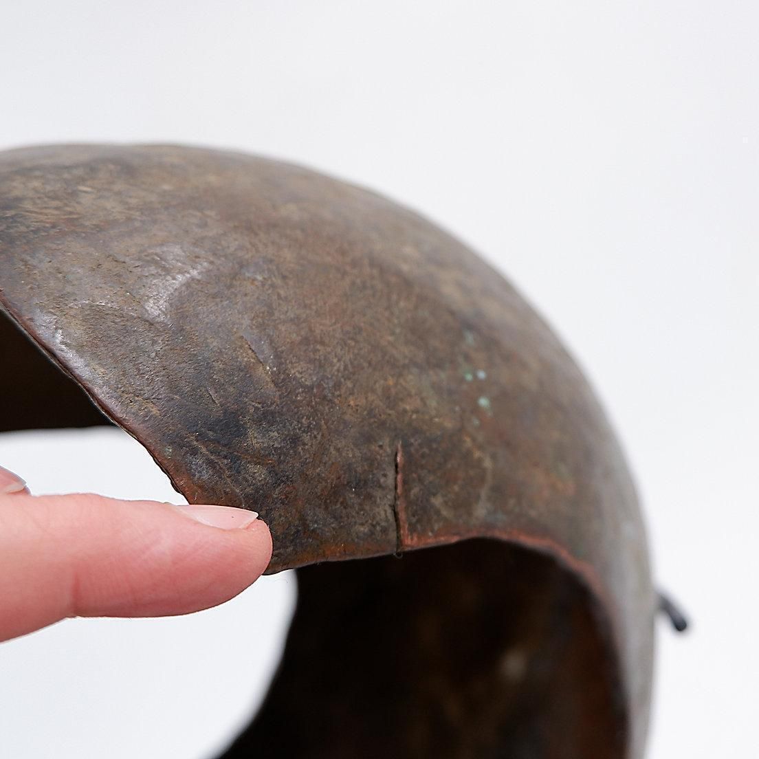 photo furniture 'Mbole' Knee Shaped Coin   Democratic Republic Of Congo, Early 20th.