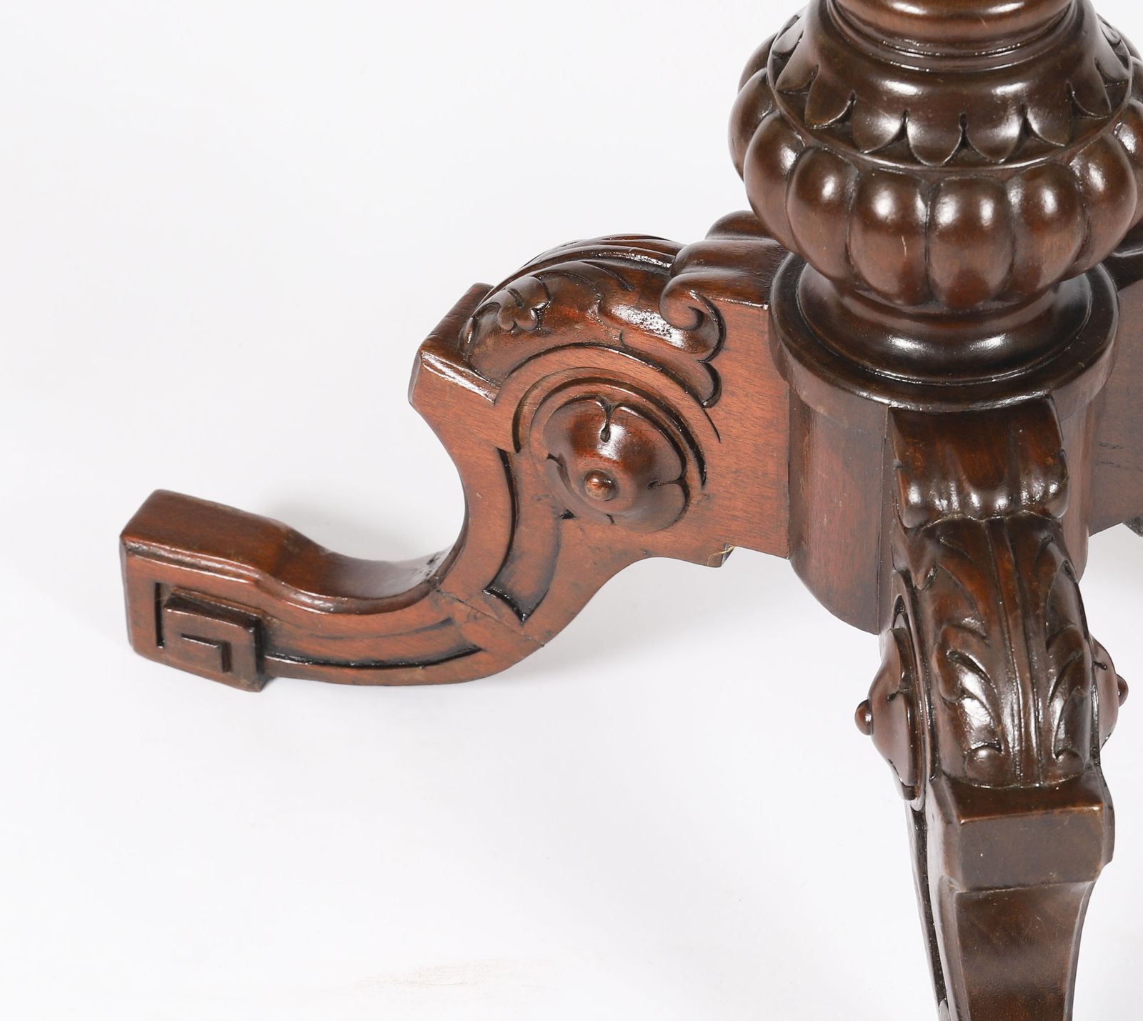 photo furniture Pair Victorian Burr Wanut & Marquetry Occasional Tables 19th C