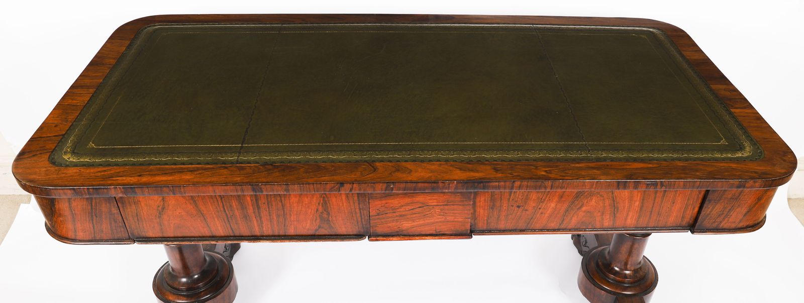Antique William IV Gonçalo Alves Writing Desk 19th C photo for sale