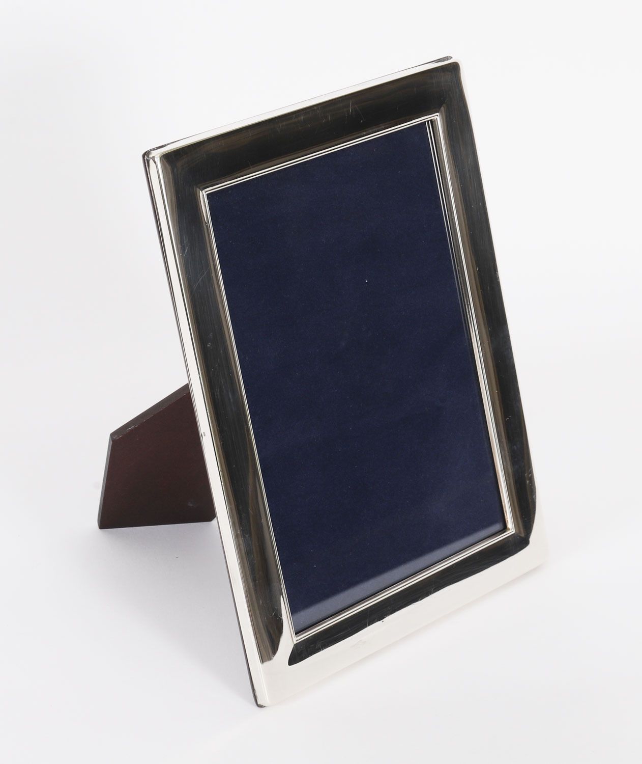 photo for sale Vintage Sterling Silver Rectangular Portrait Photo Frame  By Carrs 20thc 22x17cm