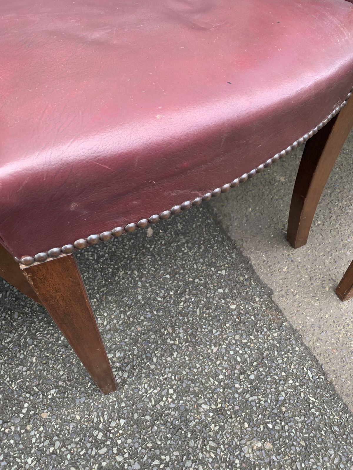 Set Of 8 Hepplewhite Style Dining Chairs 6 Chairs 2 Carvers photo Furniture