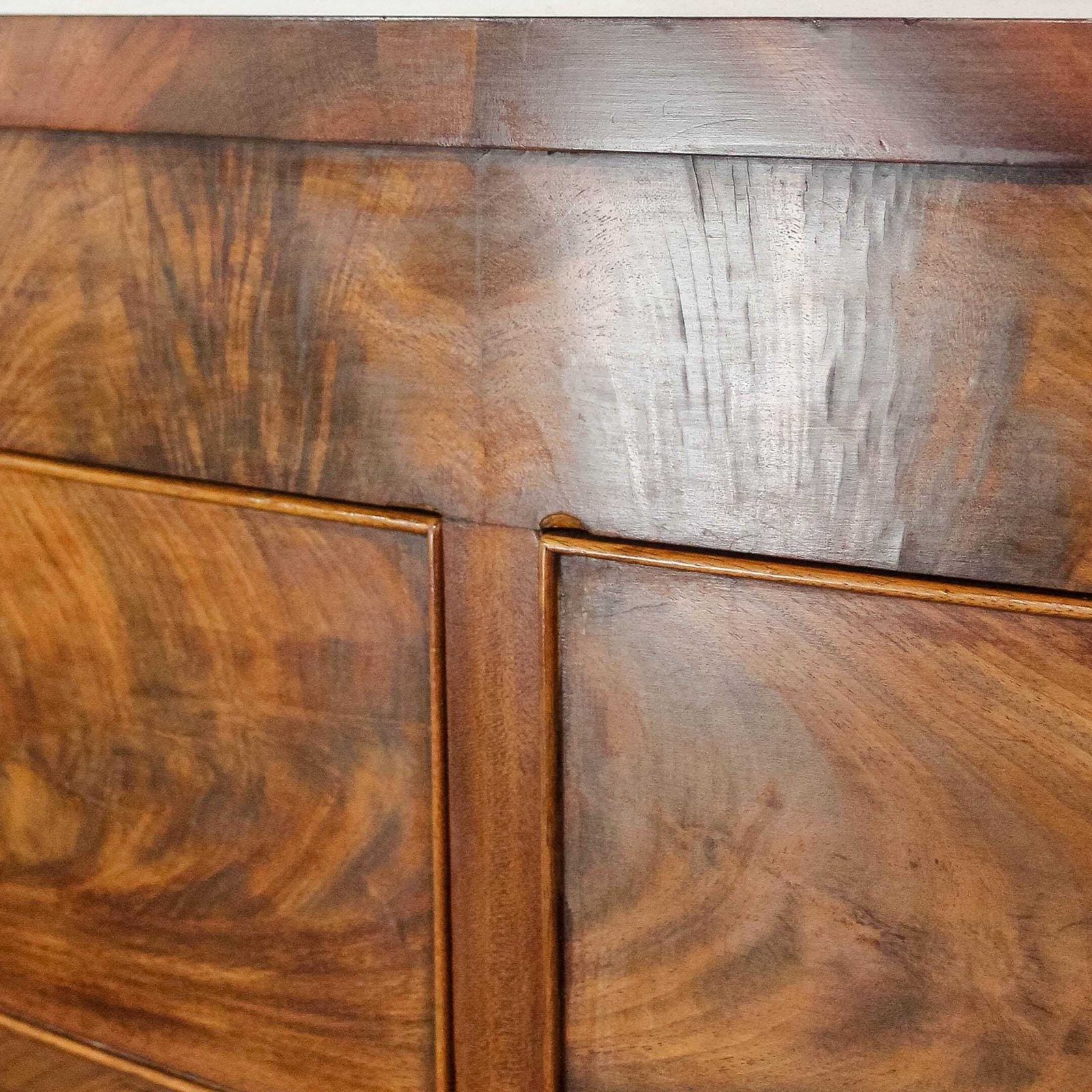 Furniture Antique Victorian Mahogany Bow Front Chest Of Drawers | Antique Storage | Bedroom Drawers | Antique Chest Of Drawer photo