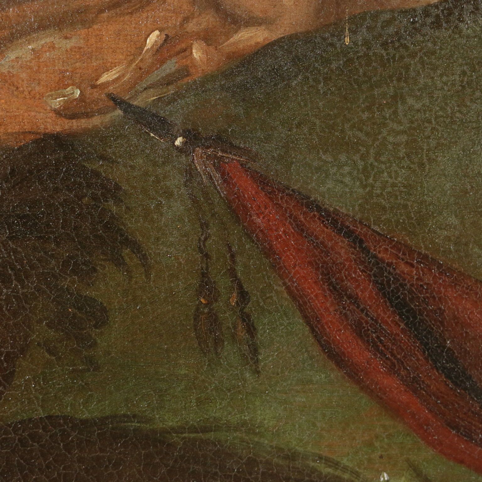 photo for sale Battle Scene Oil On Canvas 17th Century
