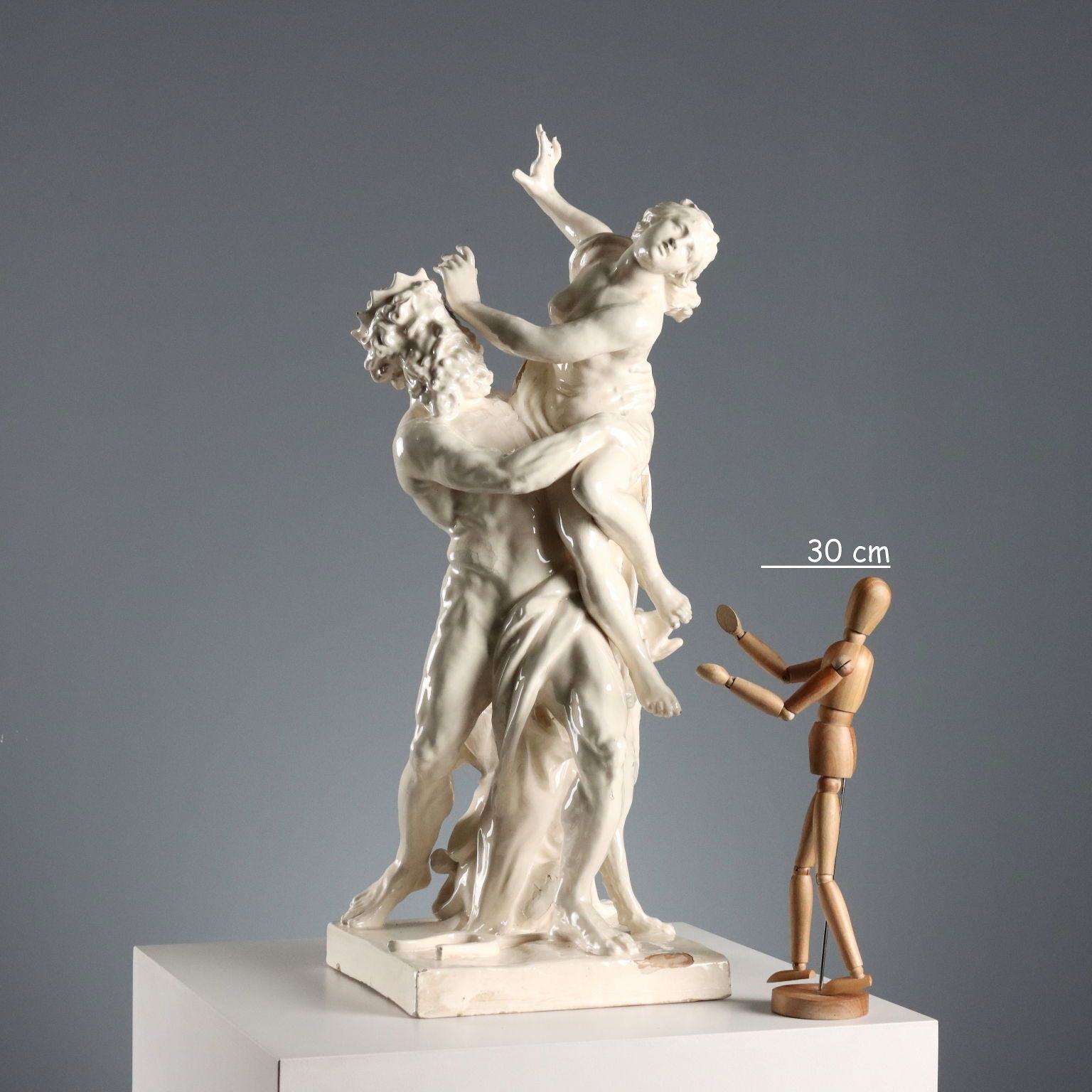 The Rape Of Proserpina Antique Sculpture Terracotta XIX Century photo furniture