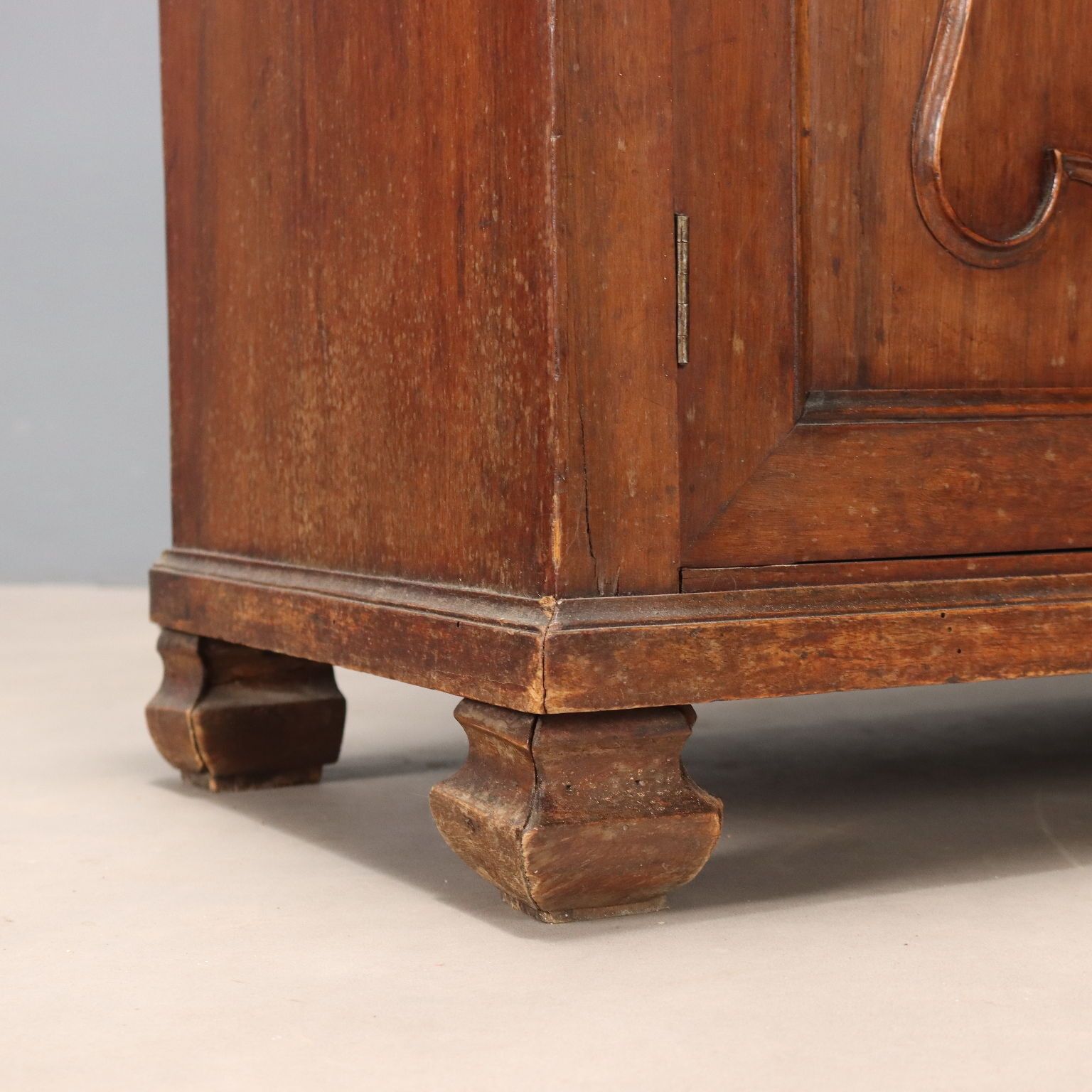 photo for sale Antique Cupboard Walnut Veneer Italy XX Century