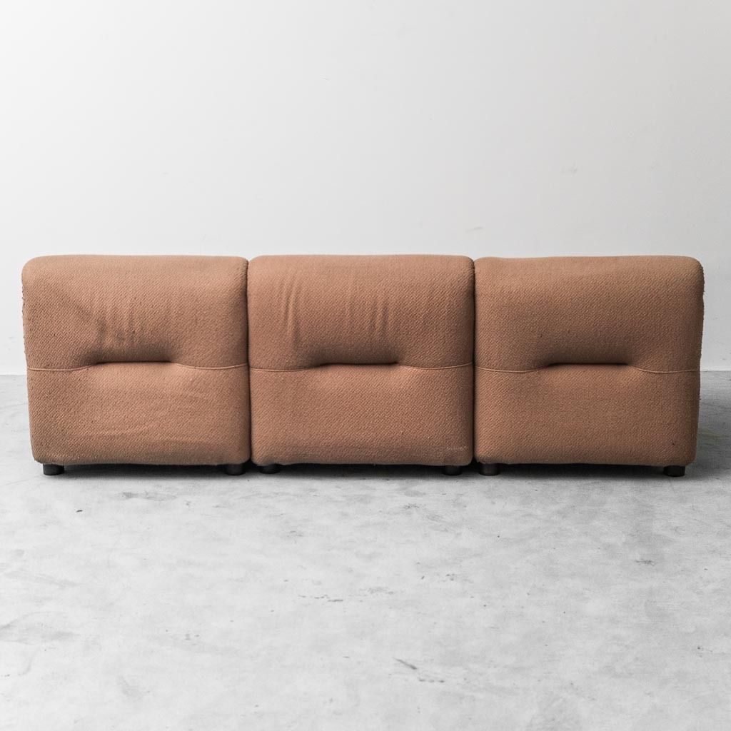 photo furniture Vintage Rezia Modular 3 Seater Sofa By Emilio Guarnacci For 1p, 1970s Modern Antiques
