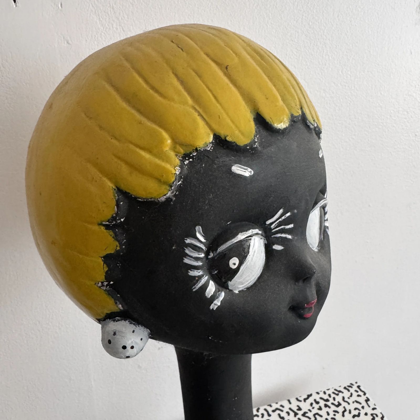 French Ceramic 'Twiggy' Mannequin photo vinterior