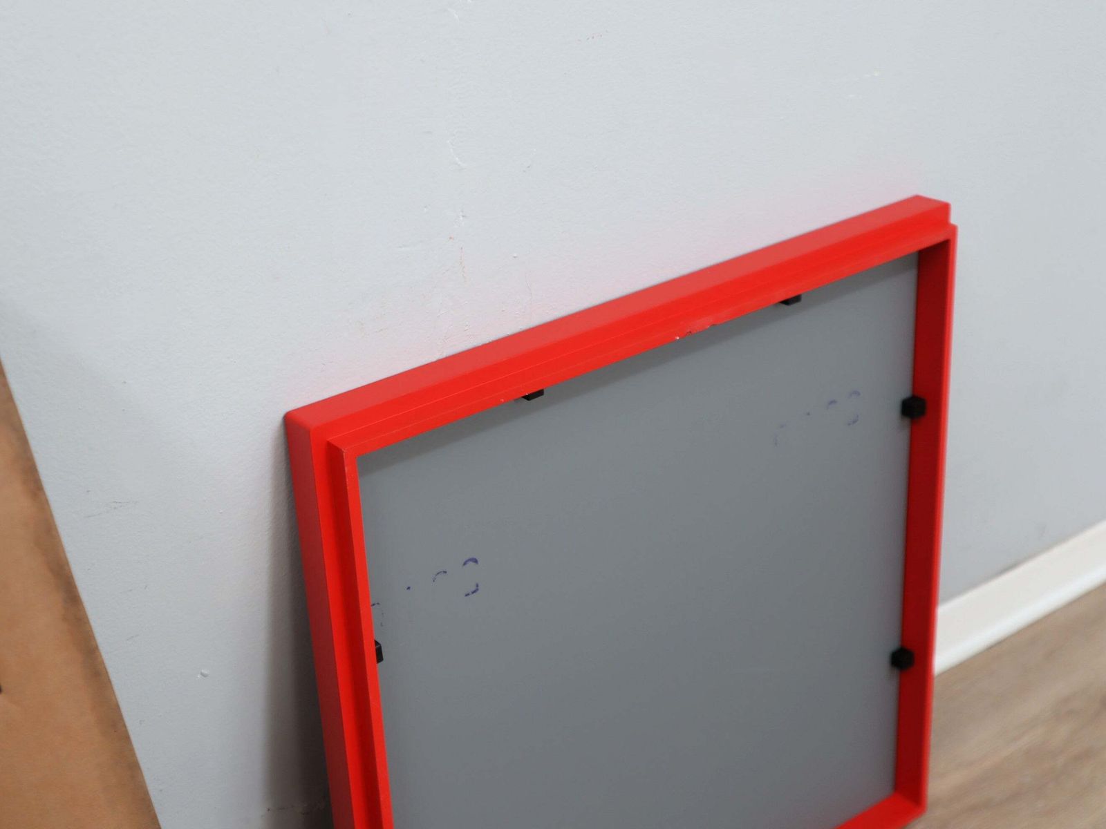 1970s Anna Castelli Ferrieri For Kartell Mod. 4727 Red Mirror photo buy
