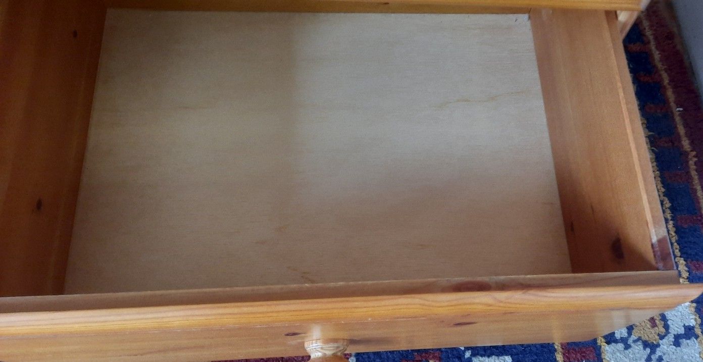 195.0 Vintage Pair Of Late 20th C. Pine Bedside Drawers photo