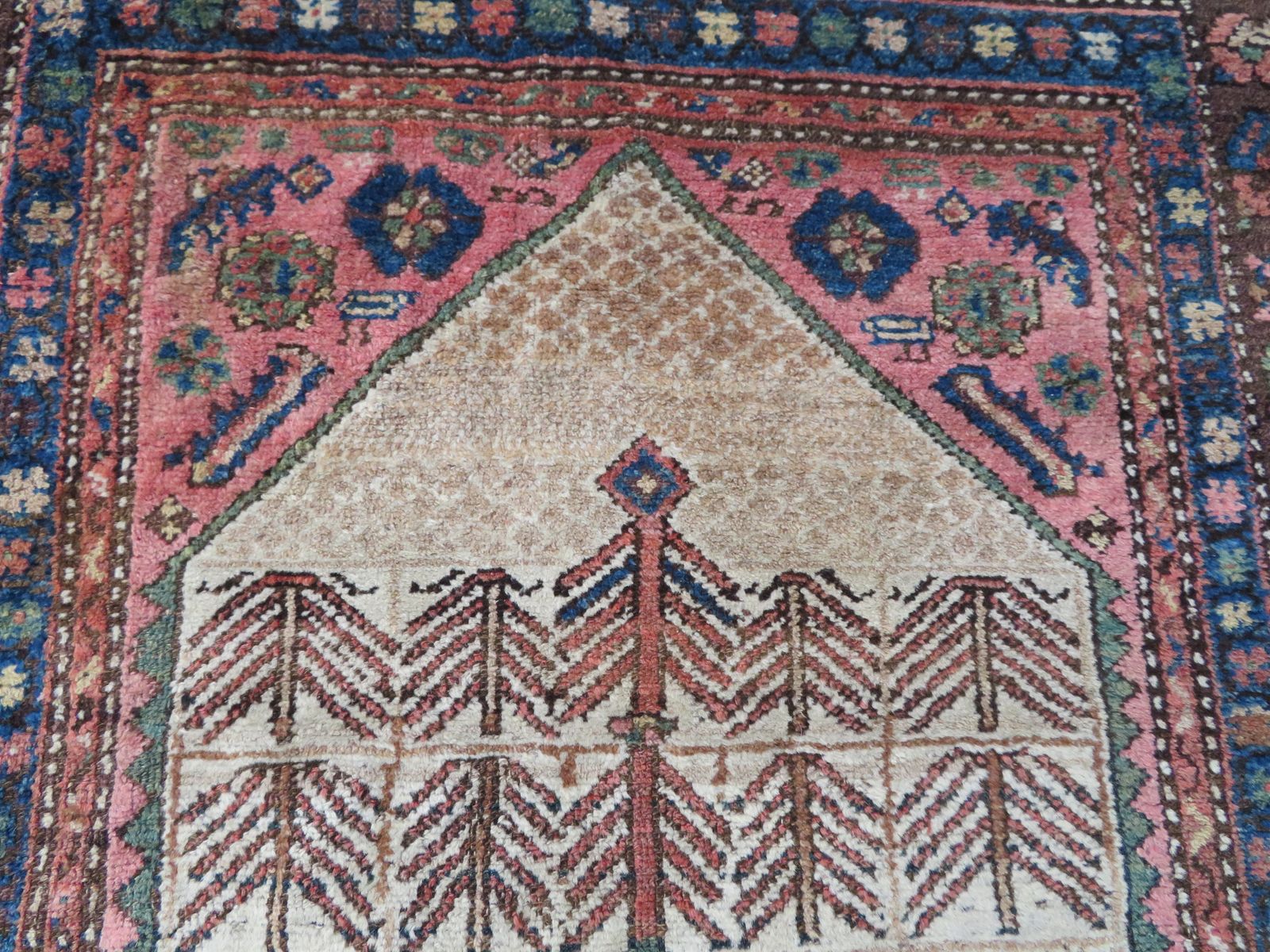 Antique Kurdish Tribal Rug. 206cm X 117cm. photo 650.0