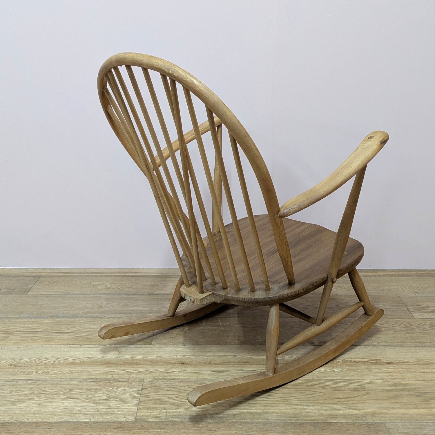 Original Vintage 1960s Ercol ‘Grandfather’ Model 315 Rocking Chair photo Furniture